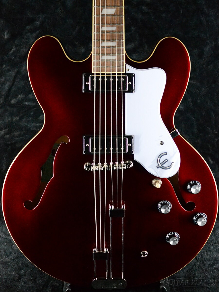 Epiphone Riviera -Sparkling Burgundy- 新品 スパークリングバーガンディ[エピフォン][リビエラ][フルアコ][赤][アーチトップ][エレキギター,Electric Guitar]