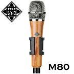 TELEFUNKEN Dynamic Series M80 ライトウッド/クローム 新品[テレフンケン][Dynamic Mic,ダイナミックマイク][Microphones,マイクロフォン]