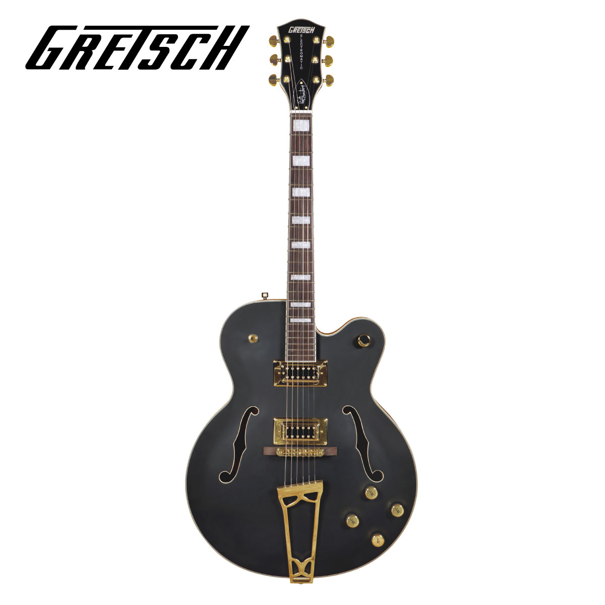 Gretsch G5191BK Tim Armstrong Signature Electromatic Hollow Body Gold Hardware -Flat Black- 新品 グレッチ エレクトロマチック フルアコ Black,ブラック,黒 Electric Guitar,エレキギター