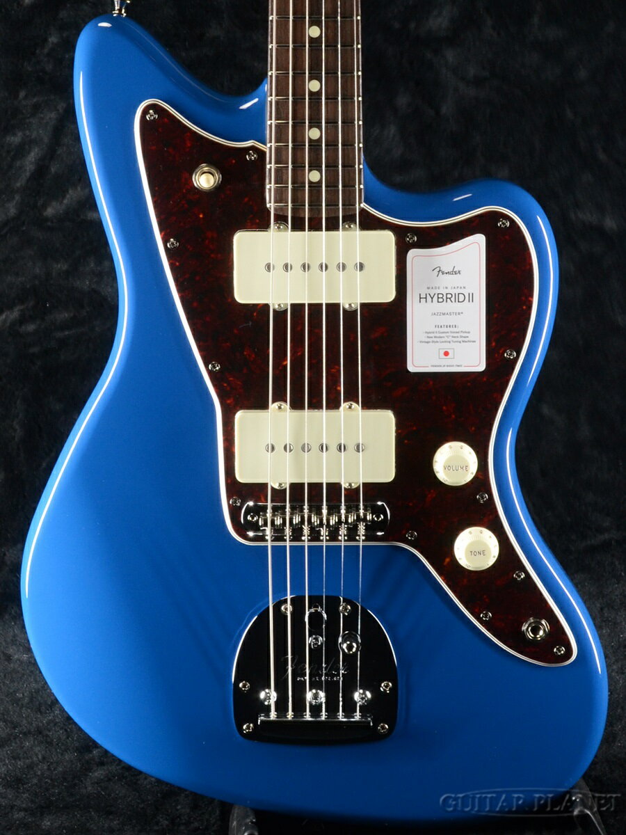 Fender Made In Japan Hybrid II Jazzmaster -Forest Blue / Rosewood-[フェンダージャパン][ハイブリッド][ジャズマスター][ブルー,青][Electric Guitar,エレキギター]