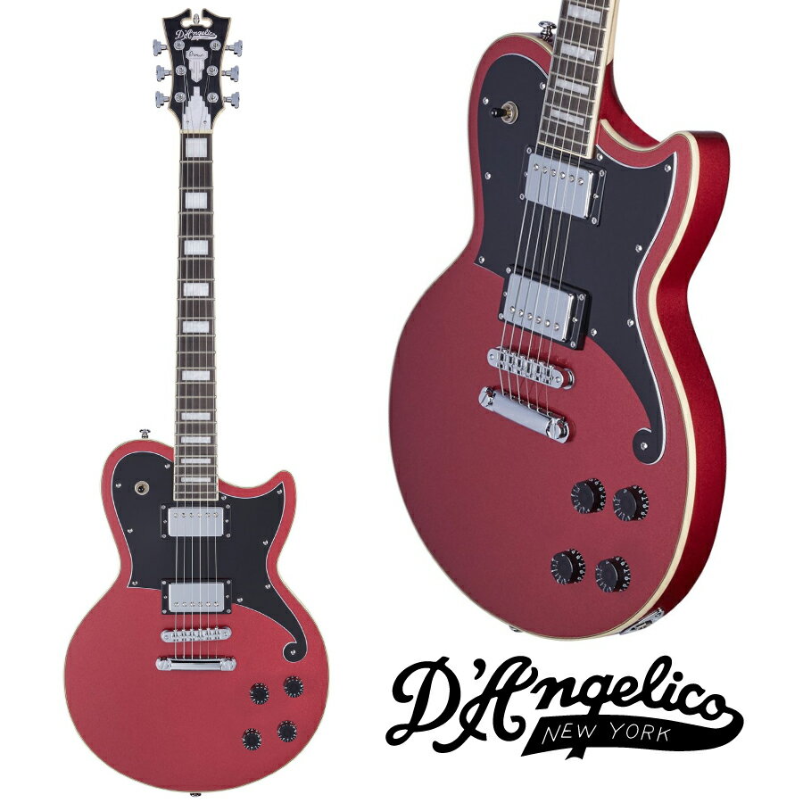 D'Angelico Premier Atlantic -Oxblood-