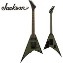 Jackson X Seriesは不滅のギタリスト、ランディ・ローズによって開拓されたメタルレガシーを引き継いでいます。 威風堂々とした誇り高きJackson X Series Rhoads RRX24は、極上のトーン、超高速プレイに適した演奏性、そして現代のテクニカルギタリストにとって比類なき価値を提供します。 RRX24は、ポプラボディに、グラファイト補強ロッドとスカーフジョイントを備えたスルーネック構造の1ピースメイプルネックを採用しています。24本のジャンボフレットを配した12～16インチコンパウンドラジアスのバインディングが施されたローレル指板に、リバースタイプのジャクソンコンコルド6連ペグ仕様ヘッドストックを備えています。 現代のメタラーのために設計された、Seymour Duncan BlackoutアクティブPUは、2つのボリュームコントロール、1つのトーンコントロール、そして3ウェイブレードスイッチを使用することで、幅広いサウンド設計が可能です。 RRX24には埋め込み式のFloyd Rose Special Double-Locking Tremoloが装備されており、卓越したサステインと安定したイントネーションを提供します。 【FEATURES】 ・25.5インチスケール ・ポプラボディ ・グラファイト補強ロッドとスカーフジョイントを備えたスルーネック構造の1ピースメイプルネック ・24本のジャンボフレットを配した12～16インチコンパウンドラジアスのバインディングが施されたローレル指板 ・2つのボリュームコントロール、1つのトーンコントロール、3ウェイブレードスイッチ ・Seymour Duncan Blackouts AHB-1Bブリッジピックアップ、AHB-1Nネックピックアップ ・Floyd Rose Special Double-Locking Tremolo ・Jacksonシールドダイキャストチューニングマシン 【Specifications】 ヘッドストック：Reverse Jackson Pointed 6-In-Line ヘッドストックバインディング ネック：Maple ネックフィニッシュ：Satin Color Matched ネック：Neck-Through-Body with Graphite Reinforcement and Scarf Joint フィンガーボードラジアス：12"-16" Compound Radius (304.8 mm to 406.4 mm) FINGERBOARD MATERIAL：Laurel ポジションインレイ：Army Drab Sharkfins サイドドット フレット数：24 トラスロッド：Dual-Action トラスロッドナット：Truss Rod Adjustment at Nut ナット：Floyd Rose Special Locking ナット幅：1.6875" (42.86 mm) ナットの素材：Floyd Rose Special Locking ボディ：Poplar ボディフィニッシュ：Satin ボディシェイプ：Rhoads ボディ素材：Poplar ブリッジ：Floyd Rose Special Double-Locking Tremolo (Recessed) PICKUP COVERS：Black コントロールノブ：Dome-Style SWITCH TIP：Black ハードウェアフィニッシュ：Black チューニングマシーン：Jackson Sealed Die-Cast ストリング：Nickel Plated Steel (.009-.042 Gauges) TREMOLO ARM：Floyd Rose Special Locking NECK PLATE：None STRAP BUTTONS：Standard ブリッジピックアップ：Seymour Duncan Blackouts AHB-1B ネックピックアップ：Seymour Duncan Blackouts AHB-1N ピックアップコンフィギュレーション：HH コントロール：Volume 1. (Neck Pickup), Volume 2. (Bridge Pickup), Tone SWITCHING3-Position Blade: Position 1. Bridge Pickup, Position 2. Bridge and Neck Pickups, Position 3. Neck Pickup SPECIAL ELECTRONICSActive Electronics 付属品： 純正ギグバッグ、正規保証書 /_/_/_/♪出荷前調整のご要望承ります♪_/_/_/_/ ギタープラネットではご注文頂いた商品は 新品中古問わず検品・調整してから出荷致します。 弦高などの細かなセッティング等、お好みに 合わせての調整も可能ですので、お気兼ねなく お申し付けくださいませ。 /_/_/_/_/_/_/_/_/_/_/_/_/_/_/_/_/_/_/_/_/_/_ お問い合わせフリーダイヤル:0120-37-9630