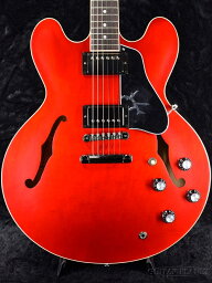 【3.62kg】Gibson ES-335 Satin -Satin Cherry- #232000122 新品[ギブソン][ES335][サテン,艶消し][赤,60s,チェリー,レッド,Red][セミアコ][Electric Guitar,エレキギター]