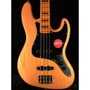 Classic Vibe ‘70s Jazz Bass は、70年代のJazz Bassの進化を再現したモデルです。 優れたプレイアビリティに、二重設計のアルニコシングルコイルピックアップを搭載。 用途が広く、ダイナミックなトーンを備えます。 滑らかで快適な9.5インチラジアスの指板とタイトなフレットを備え、 プロファイルされたネック形状は、スリムで快適なC型タイプ。 スロットバレルサドル付きヴィンテージスタイルブリッジを搭載しています。 このクラシックなSquierモデルは、70年代のヘッドストックデカール、ニッケルメッキのハードウェア、 伝統的な雰囲気で、滑らかなヴィンテージ色の光沢のあるネック仕上げが特徴のクラシックなモデルです。 Series : Classic Vibe Body Material : Poplar (506), Soft Maple (521) Body Finish : Gloss Polyurethane Neck : Maple, “C” Shape Neck Finish : Tinted Gloss Urethane Fingerboard : Maple, 9.5” (241 mm) Frets : 20, Narrow Tall Position Inlays : Black Block (Maple) Nut (Material/Width) : Bone, 1.5” (38.1 mm) Tuning Machines : Vintage-Style Scale Length : 34” (864 mm) Bridge : 4-Saddle Vintage-Style Pickguard : 3-Ply Black Pickups : Fender; Designed Alnico Single-Coil (Bridge), (Middle), Fender; Designed Alnico Single-Coil (Neck) Pickup Switching : None Controls : Volume 1. (Neck Pickup), Volume 2. (Bridge Pickup), Master Tone Control Knobs : Black Plastic Hardware Finish : Nickel Strings : Nickel Plated Steel .045-.105 Gauges Case/Gig Bag : None 付属品:純正ソフトケース、正規保証書 お問い合わせフリーダイヤル:0120-37-9630