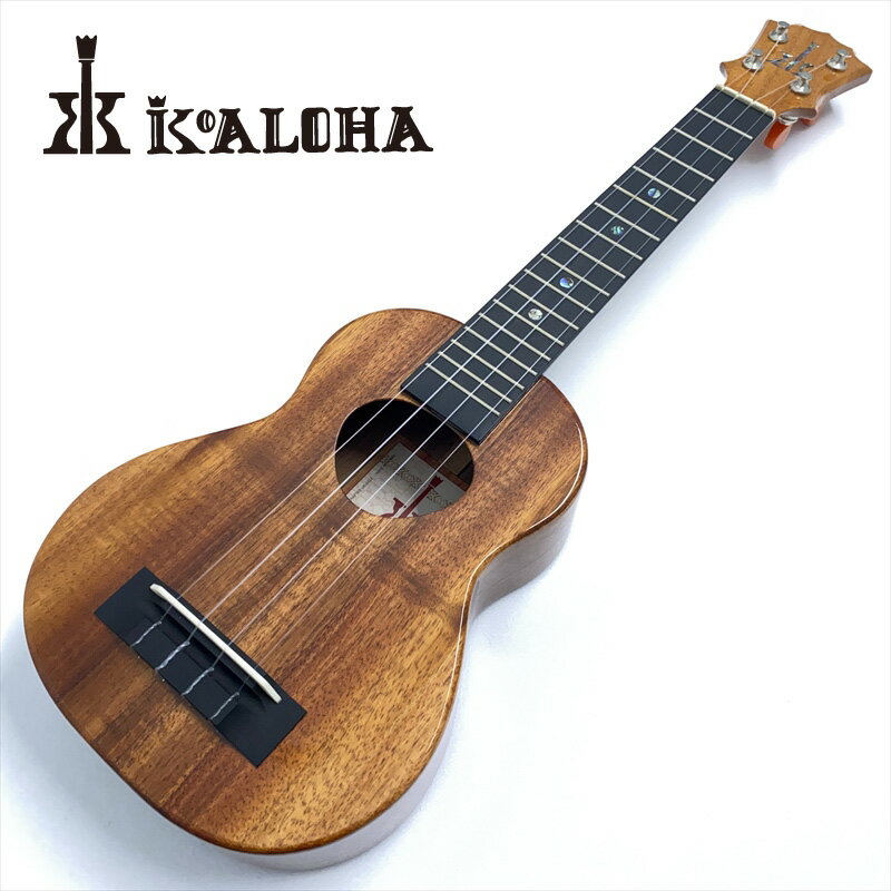 KoAloha KSM-02 ץΥ󥰥ͥå  ϥ磻󥳥[][Soprano Ukulele][Hawaiian Koa][Mahogany,ޥۥˡ][Long Neck]