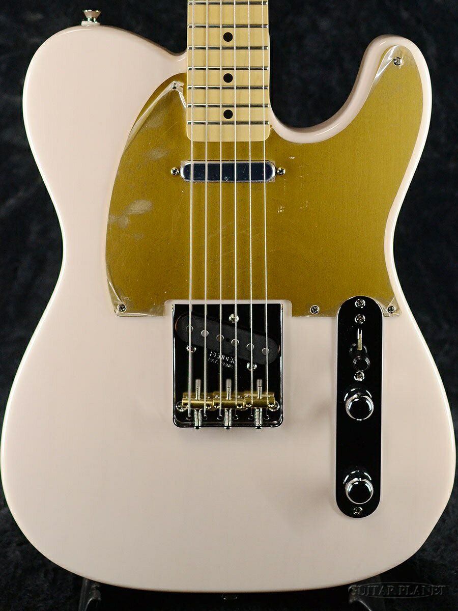 Fender Made In Japan JV Modified 039 50s Telecaster - White Blonde / Maple - フェンダージャパン ジャパンヴィンテージ,ビンテージ テレキャスター Anodized,アノダイズド ホワイトブロンド,白 Electric Guitar,エレキギター