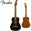 Fender REDONDO MINI -Black- 新品 エレキウクレレ[フェンダー][レドンド][ブラック,黒][Acoustic Guitar,アコギ,アコースティックギター,Folk Guitar,フォークギター]