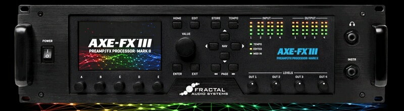 Fractal Audio Systems Axe-Fx III MARK II STANDARD 新品[フラクタルオーディオシステム][Multi Effector,マルチエフェクター][AxeFx3]