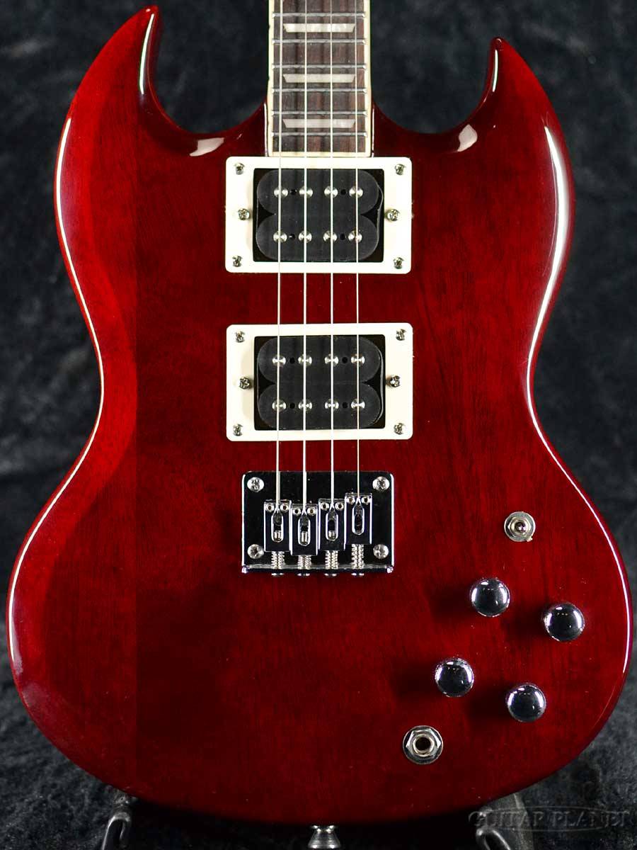 Flight Rock Series Pioneer CR-Cherry Red- 新品 エレキウクレレ