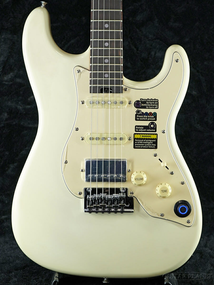 Mooer GTRS S800 -White-新品 エフェクター/アンプモデル内蔵ギター ムーア Stratocaster,ストラトキャスター ホワイト,白 Electric Guitar,エレキギター