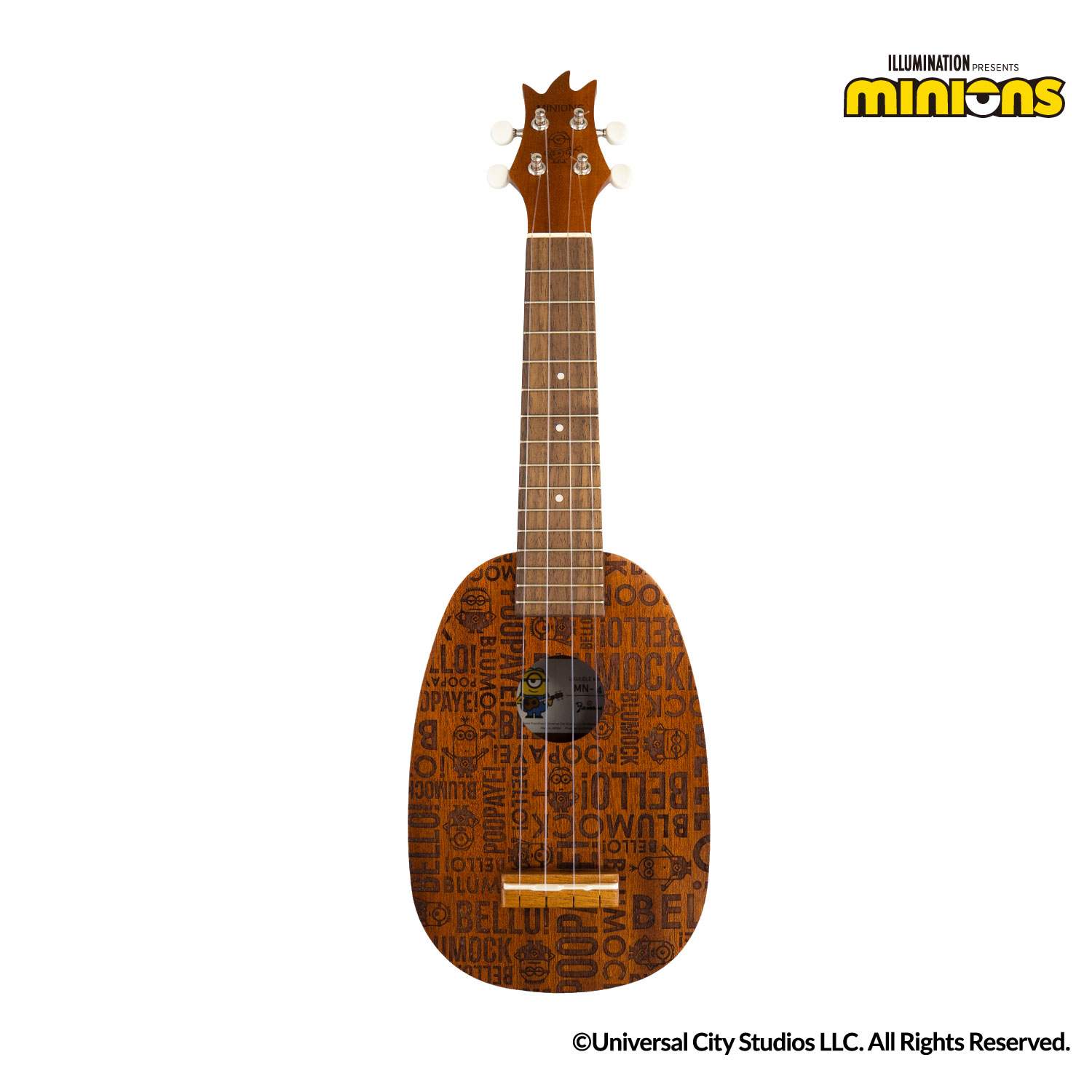 UKULELE MINIONS MN-40 新品 ソプラノウクレレ [ミニオンズ][Soprano Ukulele]