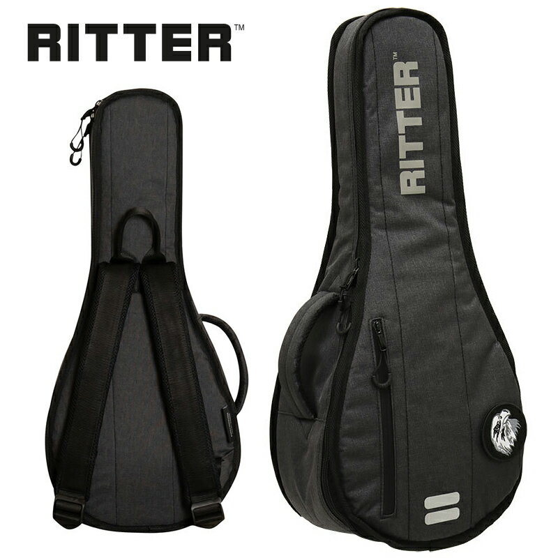 RITTER RGD2-MAR for Round Mandolin -ANT(Anthracite)- 饦ɥޥɥѥХå[å][Case,][Gray,Black,졼,֥å,]