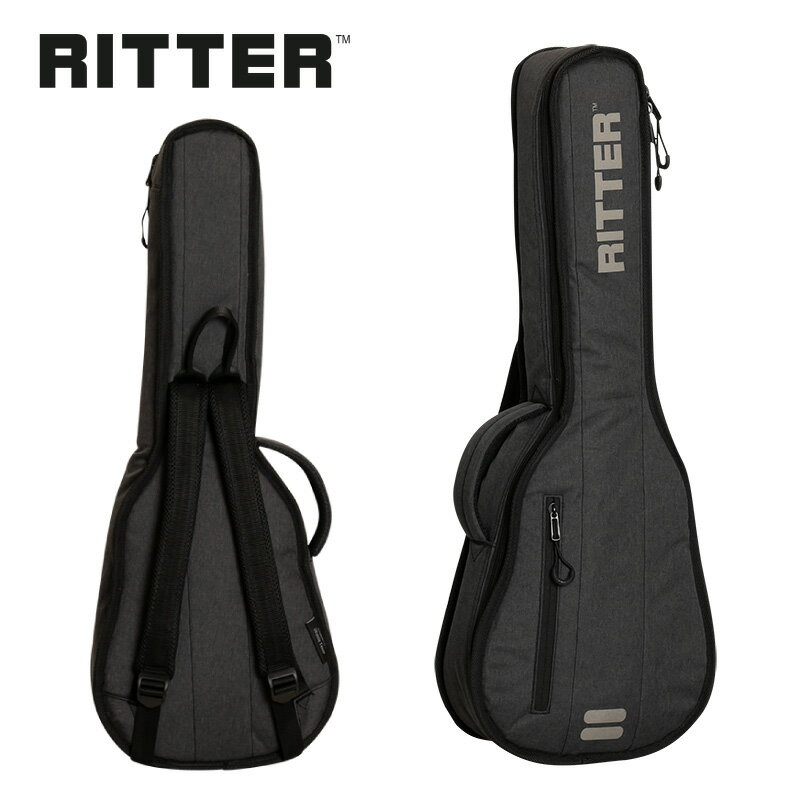 RITTER RGD2-UT for Tenor Ukulele -ANT(Anthracite)- ei[ENpMOobO[b^[][Case,P[X][Gray,Black,O[,ubN,]