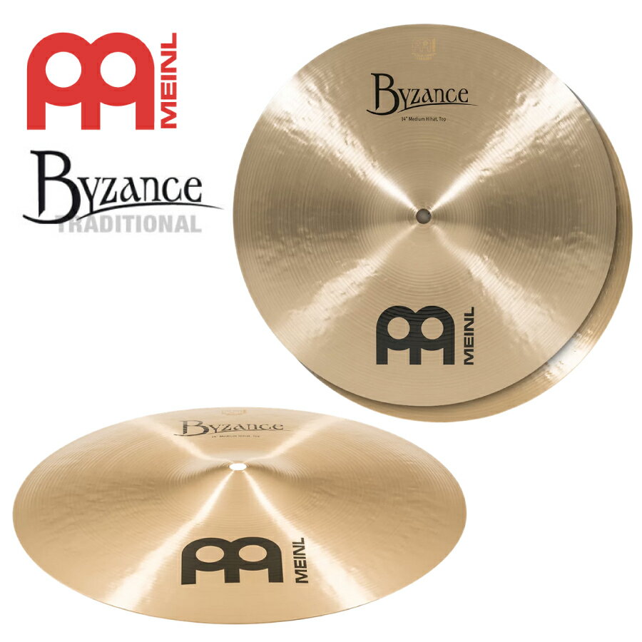 MEINL Cymbals B14MH Byzance Traditional Hihats 14