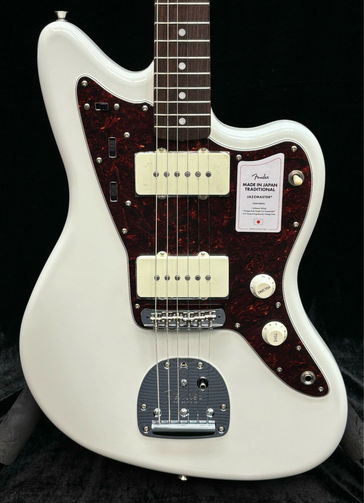 Fender Made In Japan Traditional 60s Jazzmaster -Olympic White-【JD23019291】【軽量3.25kg】 新品[フェンダージャパン][トラディショナル][オリンピックホワイト,白][ジャズマスター][Electric Guitar,エレキギター]