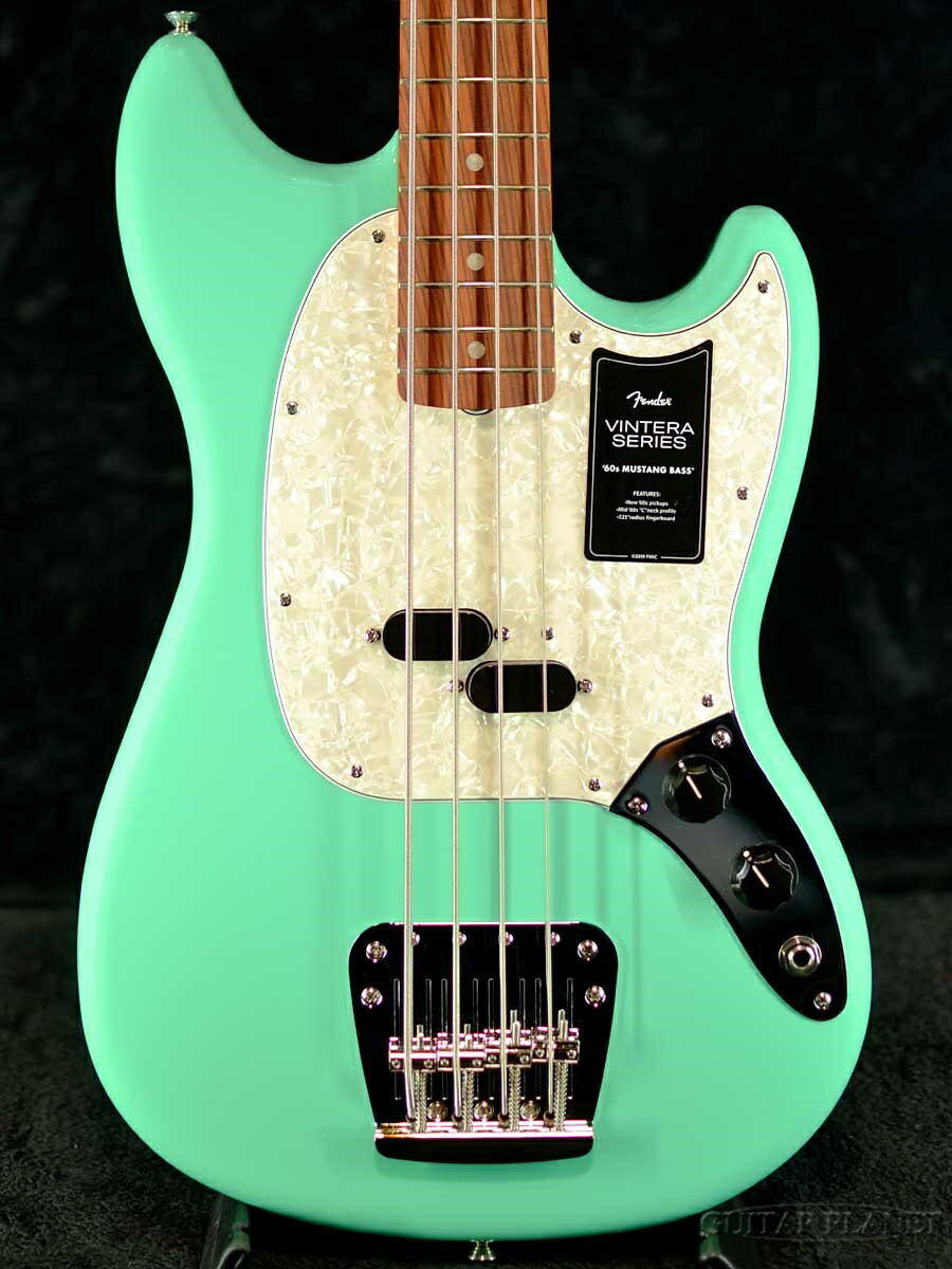 Fender Vintera 60s Mustang Bass -Sea Foam Green- 新品[フェンダーメキシコ][ヴィンテラ][シーフォームグリーン][ムスタングベース][Electric Bass,エレキベース]
