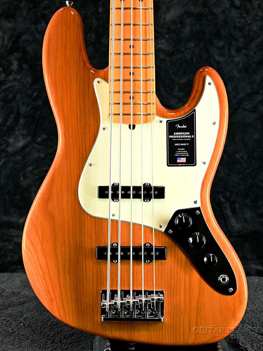 Fender USA American Professional II Jazz Bass V -Roasted Pine / Maple- 新品 フェンダー アメリカンプロフェッショナル,アメプロ ジャズベース 5弦