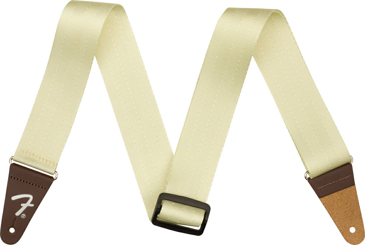 Fender AM Pro Seat Belt Strap -Olympic White- ギター/ベースストラップ フェンダー オリンピックホワイト Electric Guitar,Electric Bass