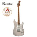 Bacchus Global Series BSH-750/RSM -S-SW- 新品 シースルースノーホワイト[バッカス][Stratocaster,ストラトキャスター][White,白][Guitar,ギター]