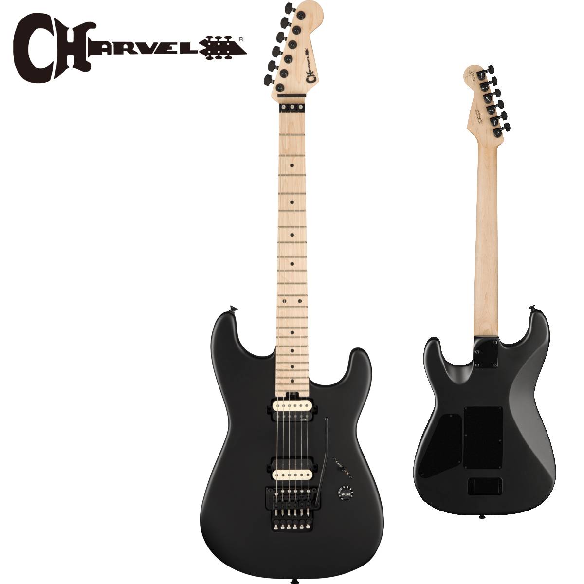 Charvel Jim Root Signature Pro-Mod San Dimas Style 1 HH FR M -Satin Black- 新品 シャーベル ジム ルート Slipknot,スリップノット Electric Guitar,エレキギター