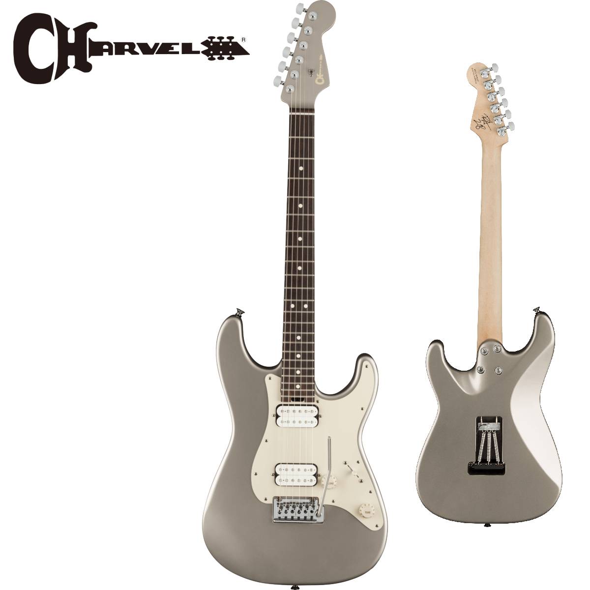 Charvel Prashant Aswani Signature Pro-Mod So-Cal PA28 -Inca Silver- 新品[シャーベル][シルバー,銀][プラシャント・アスワニ][Stratocaster,ストラトキャスタータイプ][Electric Guitar,エレキギター]