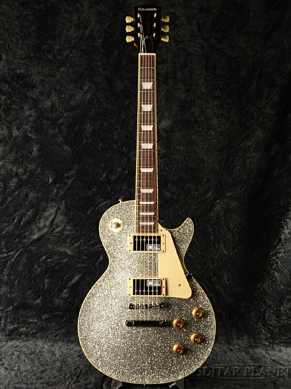 Edwards E-LP-108SD 新品 スパークリングシルバー[エドワーズ][国産][ESPブランド][Les Paul,レスポール][Sparkling Silver,銀][Seymour Duncan,ダンカンピックアップ][Electric Guitar,エレキギター]