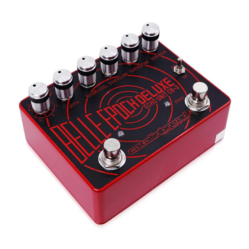 【限定品】Catalinbread Belle Epoch Deluxe Limited RED 新品 エコー/ディレイ [カタリンブレッド][ベルエポックデラックス][レッド,赤][Delay,Echo][Effector,エフェクター]