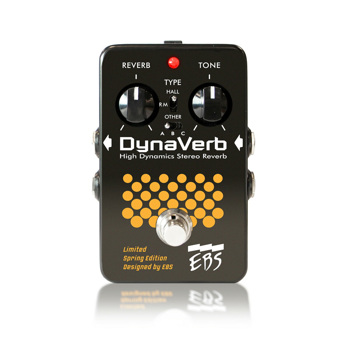 EBS DynaVerb Limited Spring Edition 新品 リバーブ[Bass,ベース用][Effector,エフェクター]