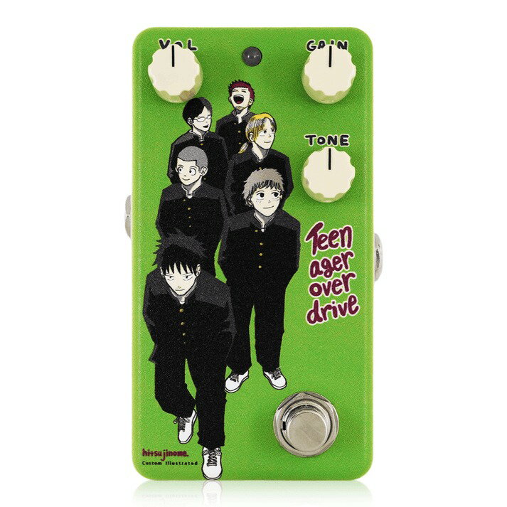 Animals Pedal Custom Illustrated / MAOD 羊の目。Teen Ager Over Drive 新品 オーバードライブ