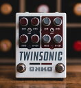 オーバードライブとクリーン・ブーストの複合機 TWINSONIC MkIIは、オリジナルTwinSonicを復活させ、新たなレベルに引き上げました。 この真のツインモデルは、それぞれ独立して使用することも、一緒にスタック（直結）することもできる2つのODとして完成しました。 両チャンネルを組み合わせることによって多くの可能性が開かれます。 ブレイクアップしたエッジィサウンドから、ヘビーなビンテージディストーションやファズの領域まで、その広がりは無限です。 BLUE チャンネル ブルーチャンネルは、オリジナルTwinSonicの回路を継承した、大胆かつ開放的で粒子の粗い（ビンテージアンプがOver Driveしたような）サウンドを備えたJFETベース・ディスクリートODです。 それは信じられないほどダイナミックで、ギターのボリュームコントロールだけで完璧なクリーンサウンドも得られます。 RED チャンネル 新たに設計されたOPアンプベースのレッドチャンネルは、より滑らかなゲイン構造からブルーサイドと完全にスタックしたり、元のサウンドにダートやハーモニクスを追加したりするように設計されています。 ゲインレンジは、きらめくクリーンからダイナミックに歌えるミッドゲイン・オーバードライブまで幅広く対応します。 バイパス：トゥルー・バイパス 電源：9V乾電池（006P）、またはDC9Vパワーサプライ（センターマイナス） サイズ：95mm（幅）×120mm（縦）×55mm（高）※突起部含む 重量：409g Made in Germany お問い合わせフリーダイヤル：0120-37-9630