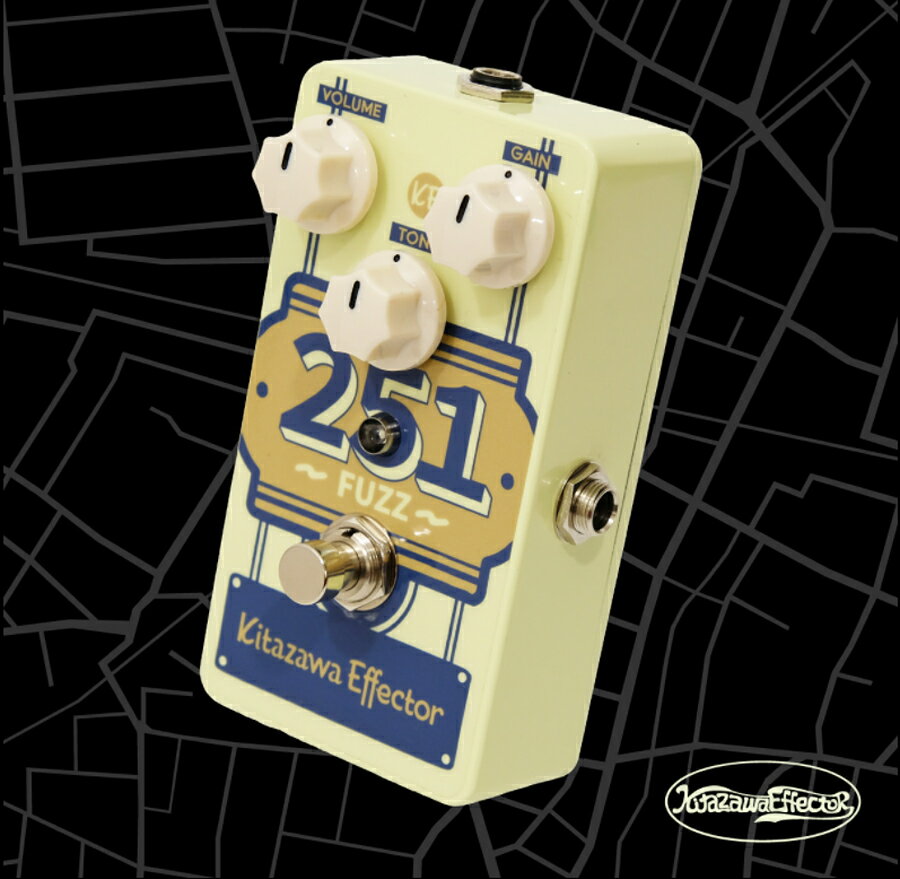 Kitazawa Effector 251 Fuzz新品 ファズ[キタザワ,下北沢][Effector,エフェクター]