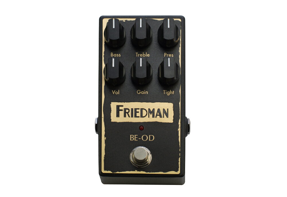 Friedman BE-OD 新品 オーバードライブ[フリードマン][Overdrive][Effector,エフェクター]