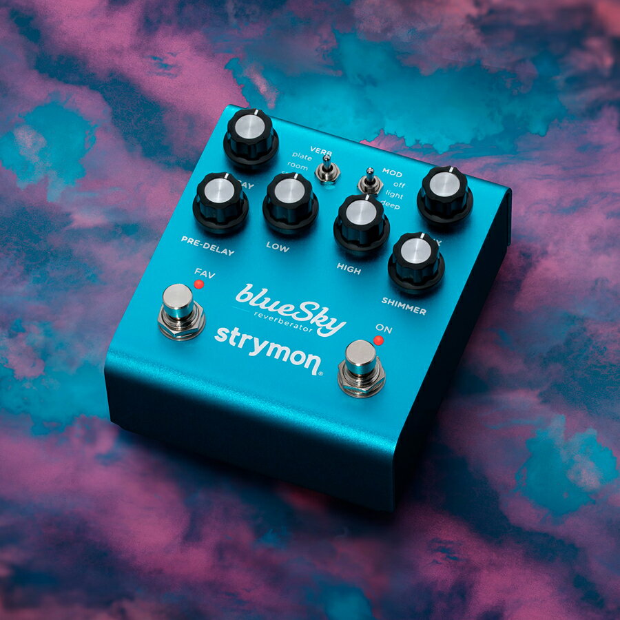 【アダプター付!!】strymon blueSky（V2）新品 リバーブ[ストライモン][ブルースカイ][Reverb][Effector,エフェクター]