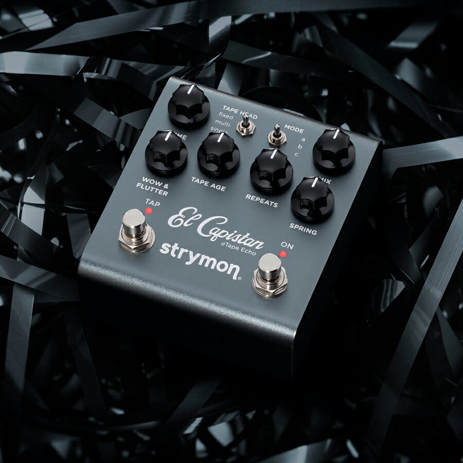 【アダプター付 】strymon El Capistan（V2）新品ディレイ/テープエコーサウンド ストライモン エルキャピスタン Delay,Echo Effector,エフェクター