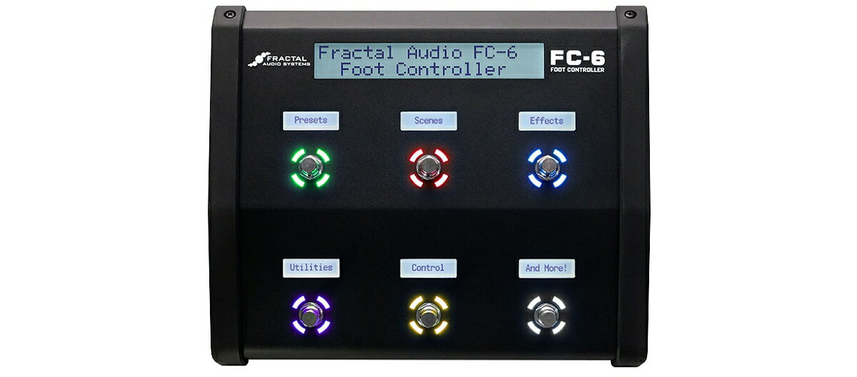 Fractal Audio Systems FC-6 Foot Controller新品 フットコントローラー[フラクタルオーディオシステム][エフェクター]
