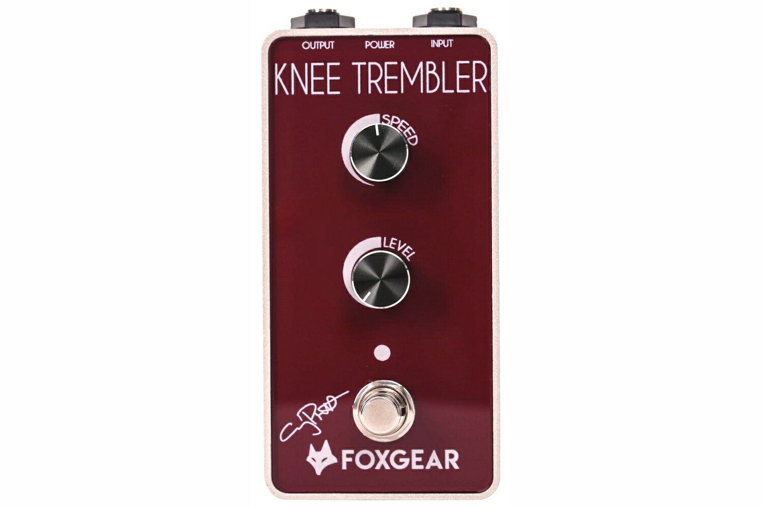 FOXGEAR KNEE TREMBLER新品 トレモロ[フォックスギア][Guy Pratt][Tremolo][Effector,エフェクター]