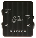 Buffer Suhrの“Buffer”は、長年のノウハウから 原音の音質劣化やノイズ干渉を防ぐだけでなく、 グラウンドループを解消するためのアイソレーションアウトや、 2台のアンプが逆相の際に発生する低中音域の減衰を解消する フェイズ・スイッチを搭載。 まさにプレーヤー、エンジニア必須のマストツールです。 【SPECIFICATIONS】 Input Impedance :1M ohm Output Impedance :150 ohm Power Input :9VDC センターマイナス2.1mm 動作電圧 :9V ～18V (通常動作電圧9VDC) 最大消費電流 : 20mA Size : 64.3 (W) x 31.2 (D) x 72.9(H)mm Weight : 171g JAN Code :4571220031984 その他の機能 アイソレーションアウト :グランドループによるノイズを解消できます。 フェイズスイッチ :2台のアンプが逆相の際に発生する低中音域の減衰を解消します。 お問い合わせフリーダイヤル:0120-37-9630