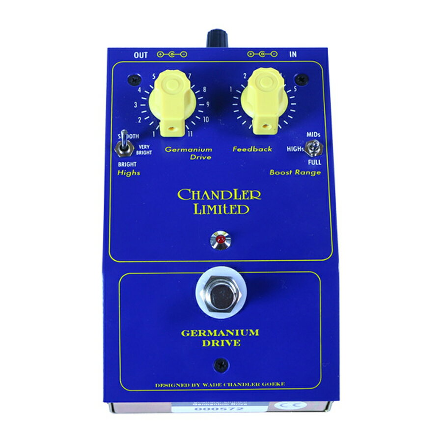 Chandler Limited Germanium Drive 新品 オーバードライブ