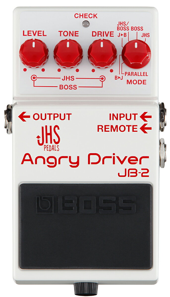 BOSS JB-2 Angry Driver 新品 オーバードライブ[ボス][JHS][ブルースドライバー][アングリーチャーリー][アングリードライバー][Effector,エフェクター][JB2]