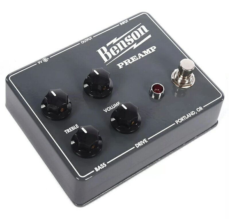 Benson Amps Preamp Pedal 新品 オーバードライブ ベンソンアンプス プリアンプペダル Overdrive Effector,エフェクター