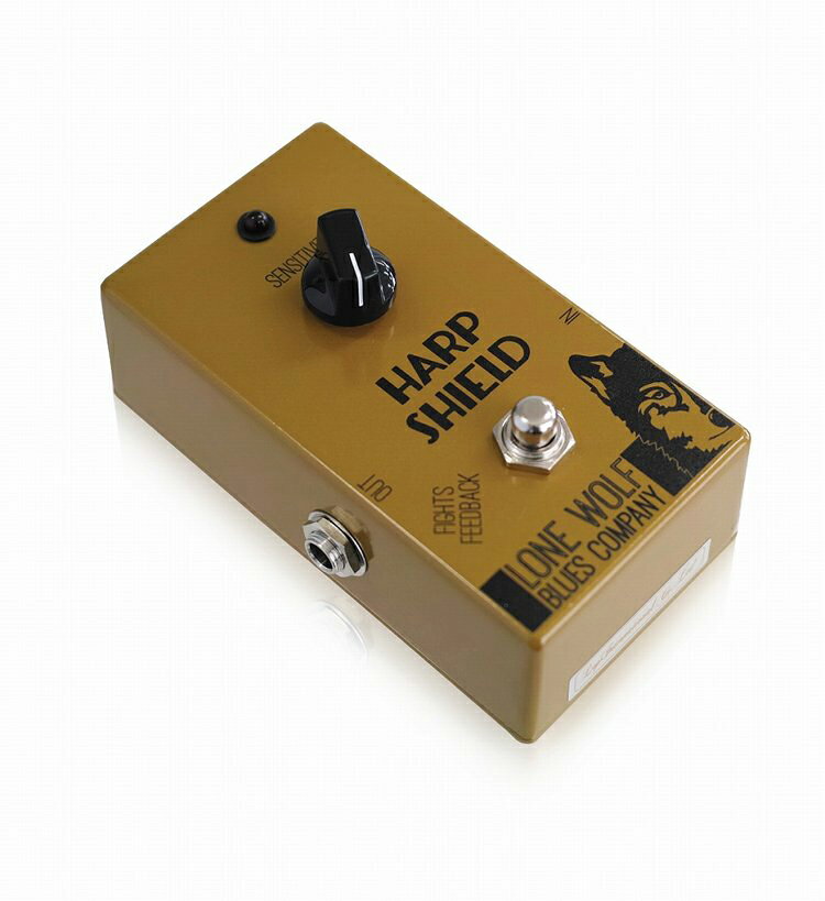 Lone Wolf Blues Company Harp Shield 新品 ブルースハープ用ノイズゲート[ローンウルフブルースカンパニー][ハープシールド][Noise Gate][Blues Harp][Effector,エフェクター]