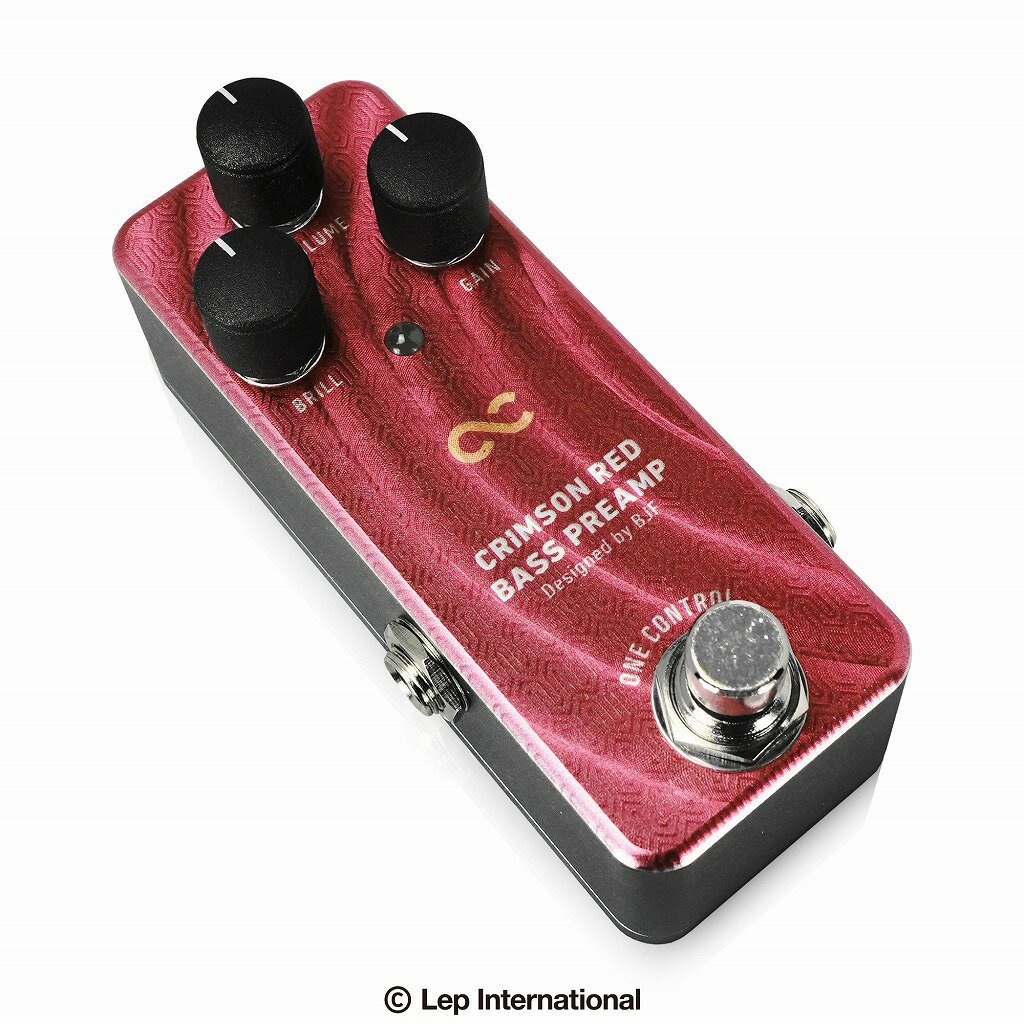 One Control Crimson Red Bass Preamp [󥳥ȥ][ॾå][][١ץꥢ...