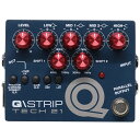 Q/Stripはトーン・シェーピングを可能にする回路を再現したモデルです。 ライブやレコーディングでもそのダイレクト・トーンの再現を 目的として製造されたコンパクトなDIボックスです。 HPF（ハイパスフィルター）は不要な低域をカットします。 LPF（ローパスフィルター）はミッドバンドと共に スピーカーシミュレーションの一部として使用可能です。 ハイインピーダンス入力はピエゾピックアップの インストゥルメントにも対応しています。 LEVELコントロールは出力レベル調整です。 LOWコントロールは低域のイコライザーです。 MID 1 & SHIFT 1コントロールは中低域のイコライザーです。 MID 2 & SHIFT 2コントロールは中高域のイコライザーです。 HIGHコントロールは高域のイコライザーです。 PHANTOM & GROUND CONNECTは本機のグランドを接続または、 リフトするスイッチです。 OUT +10dB 1/4″はOUTPUTの出力インピーダンスを切り替えます。 -20dB XLRはXLR出力を20dB下げます。 HPFはハイパス・フィルター（ローカット）、 45Hz以下を12dBカットします。 LPFはローパス・フィルター（ハイカット）、 3kHz以上を12dBカットします。 1/4″ OUTPUTは1/4インチフォーン、1kΩです。 ※本製品はACアダプターは付属しておりません。 別途でお買い求め下さい。 Spec 電源9V乾電池（006P）、またはDC9Vパワーサプライ（センターマイナス）、 またはファンタム電源 サイズW120×H95×D50mm（スイッチ、ノブを含む） 重量370g お問い合わせフリーダイヤル:0120-37-9630