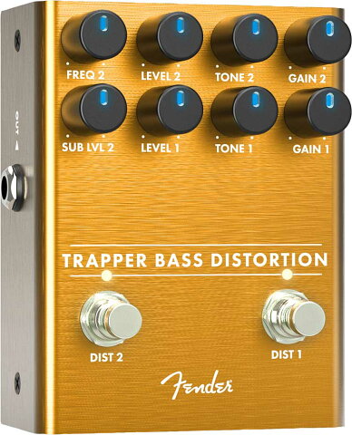 Fender Trapper Bass Distortion 新品 ベース用ディストーション[フェンダー][トラッパー][Effector,エフェクター,ペダル]