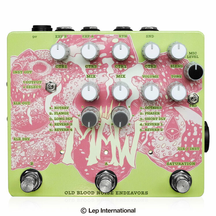 Old Blood Noise Endeavors MAW 新品 ギター、ベース、ボーカル用[オールドブラッドノイズエンフェヴァース][マルチエフェクター][Effector,エフェクター]