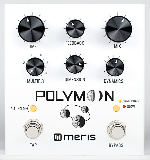 meris Polymoon 新品 ディレイ[メリス][ポリムーン][Delay,Modulation,ディレイ,モジュレーション][Effector,エフェクター]