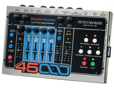 【正規品】electro-harmonix 45000 新品 マルチトラック・ルーピング・レコーダー[エレクトロハーモニクス][Multi Tr…