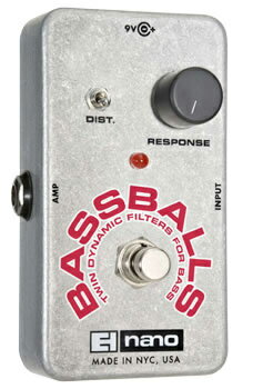 electro-harmonix Bassballs 新品 オートワウ エレクトロハーモニクス ナノベースボール Twin Dynamic Filter,ツインダイナミックフィルター Auto Wah Effector,エフェクター