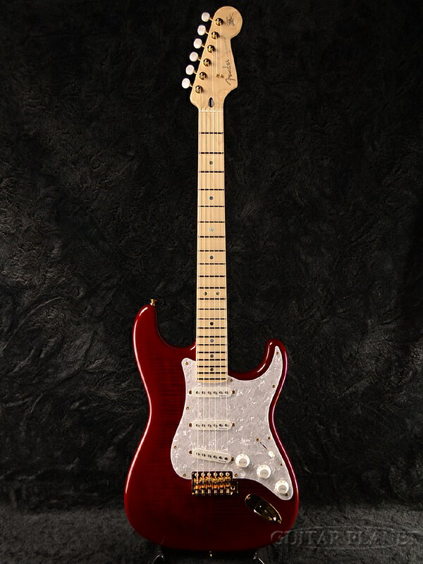 Fender Japan Exclusive Ritchie Kotzen Stratocaster (旧型番：STR-RK) TRS リッチーコッツェン 新品 シースルーレッドサンバースト[フェンダー][ジャパン][ストラト][Red Sunburst,赤][Electric Guitar,エレキギター]