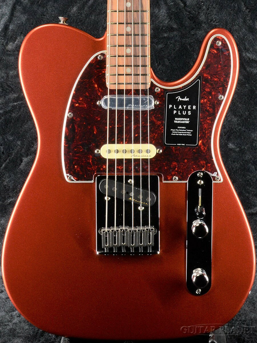 Fender Mexico Player Plus Nashville Telecaster -Aged Candy Apple Red / Pau Ferro- 新品 フェンダー プレイヤープラス エイジドキャンディアップルレッド,赤 パーフェロー ナッシュビルテレキャスター Electric Guitar,エレキギター